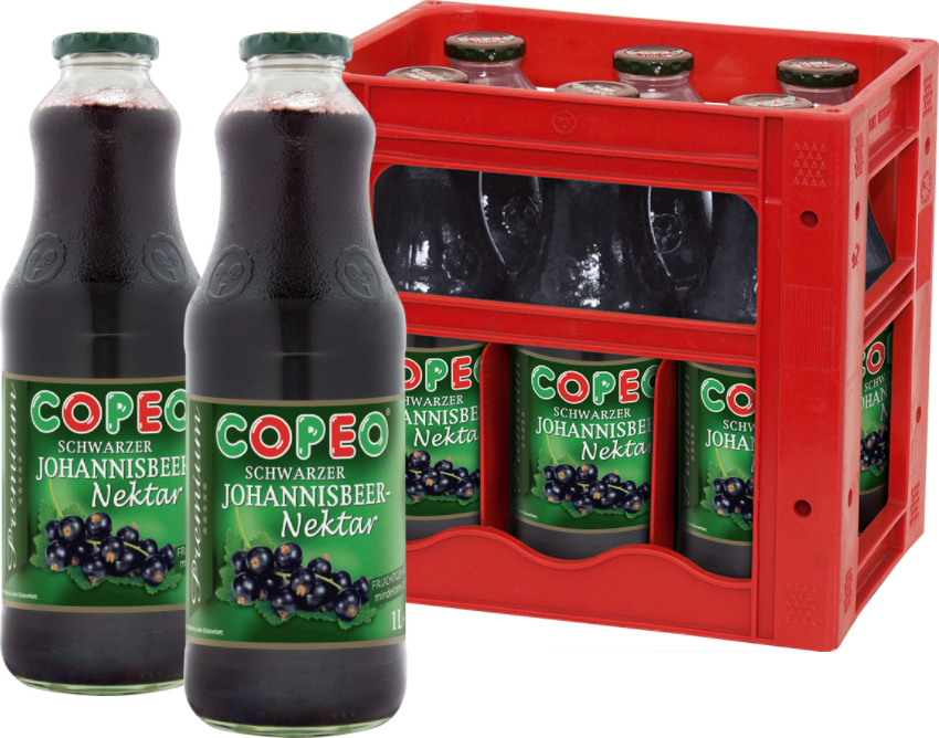 COPEO Schwarzer Johannisbeer-Nektar 1L Mehrwegflasche
