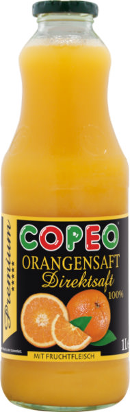 COPEO Orangensaft 1L Mehrwegflasche