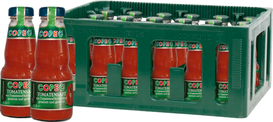 COPEO Tomatensaft 0,2L Mehrwegflasche